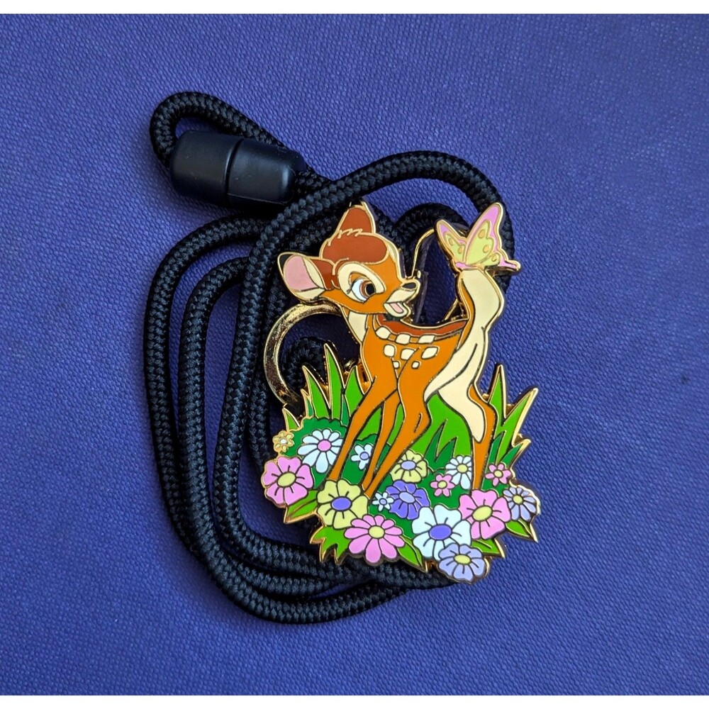 Bambi & Butterfly Bolo Lanyard Disney Cast Member